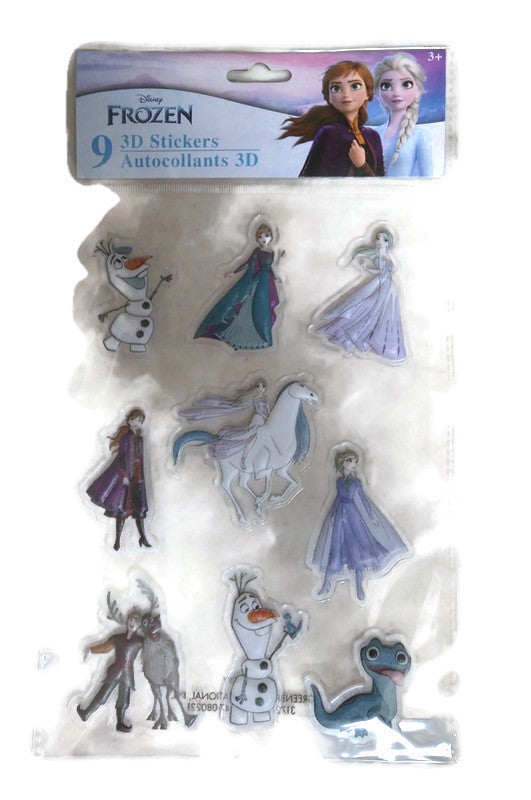 Frozen II Puffy Stickers