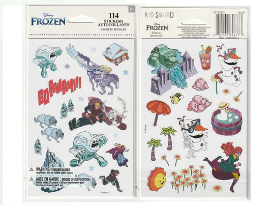 Disney Frozen Movie Stickers Pack