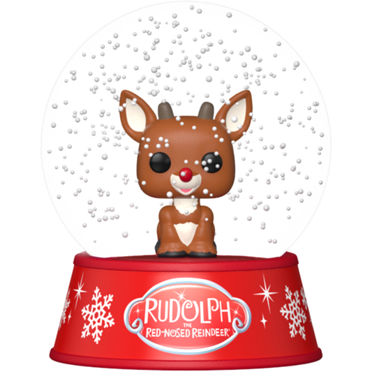 Rudolph the Red Nosed Reindeer Snow Globe by Funko