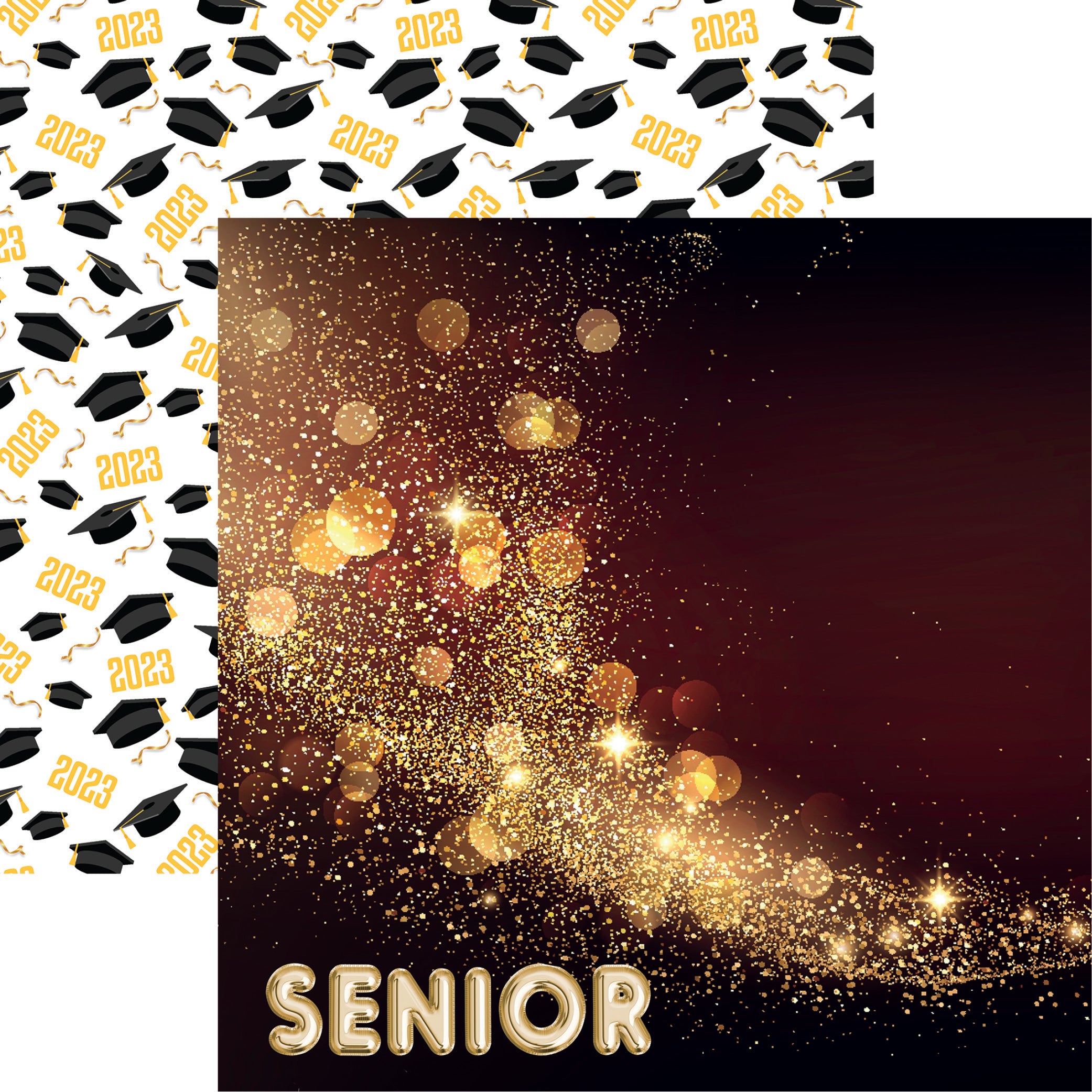 Senior - Grad Squad 12x12 Scrapbook Paper – Country Croppers