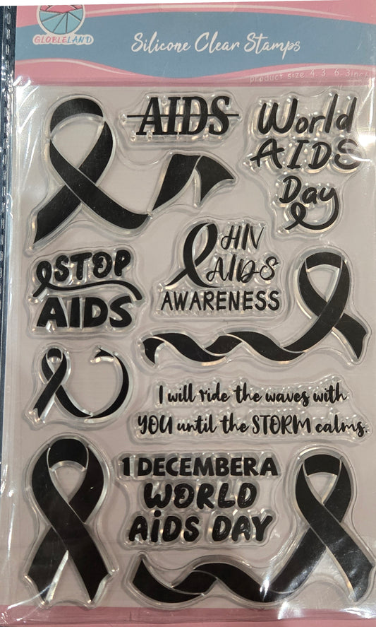 World Aids Day Stamps Set