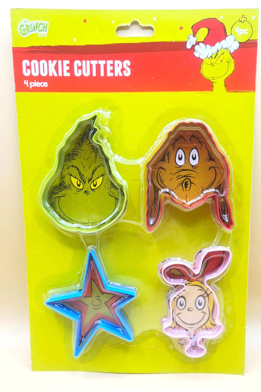 The Grinch Cookie Cutters Set