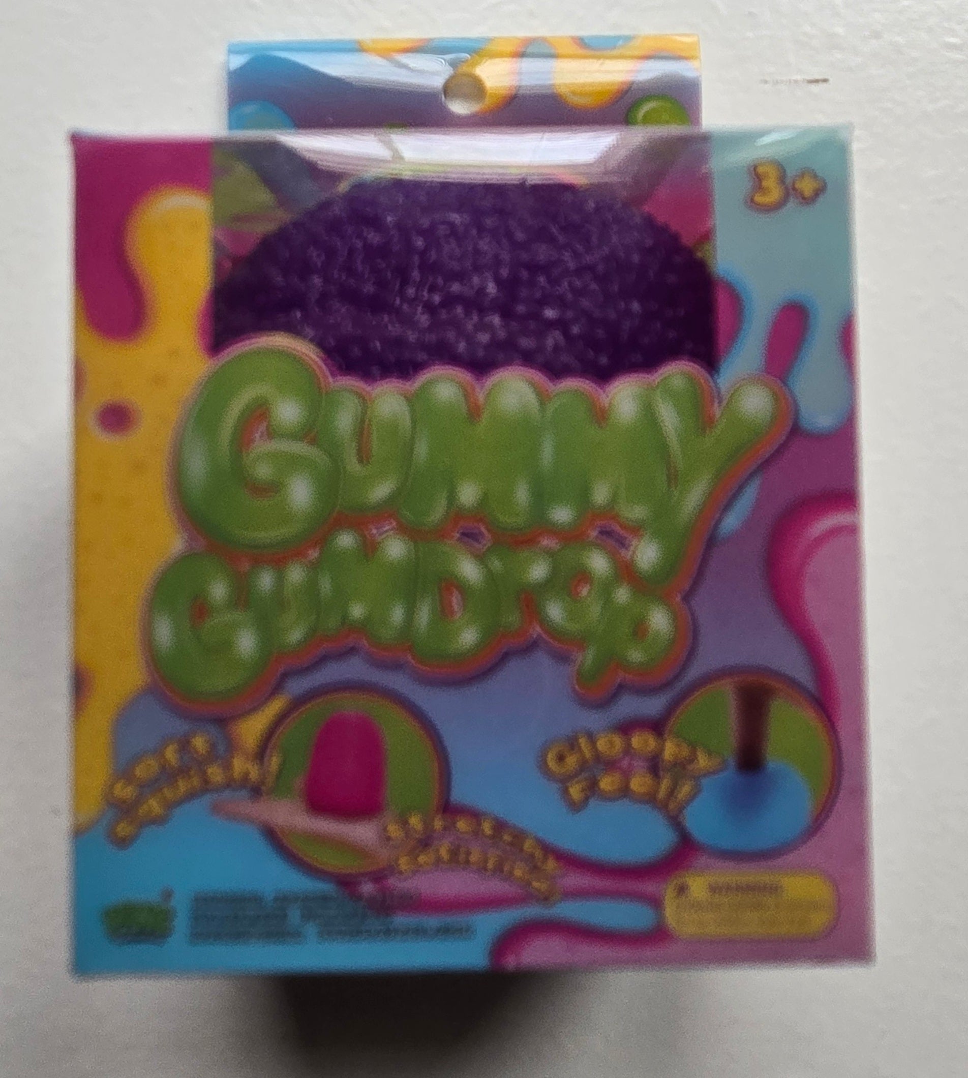 Purple Gummy Gumdrop Squishy Toy