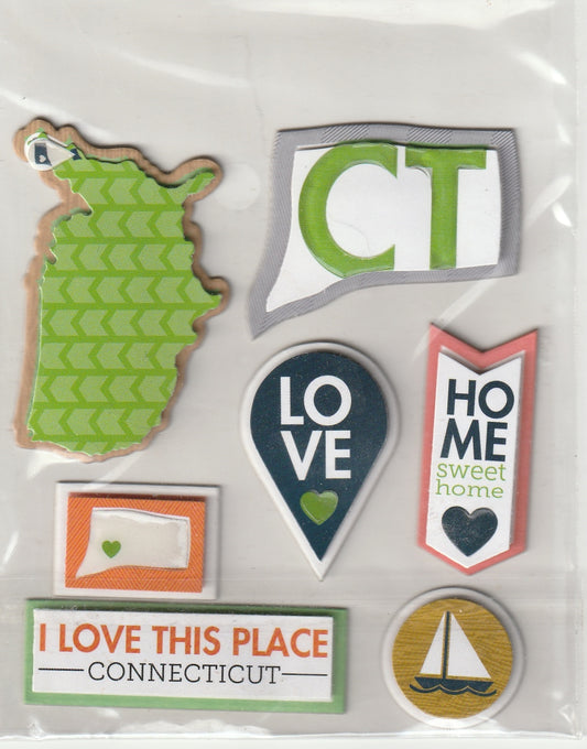 Connecticut Stickers