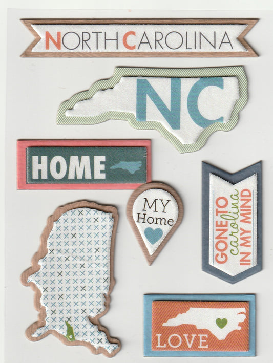 north Carolina State Stickers