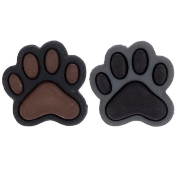 Dog Paw Print Buttons
