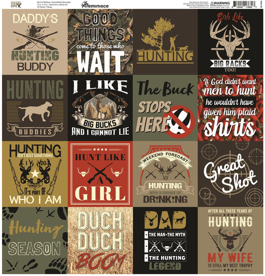 Hunting Life Stickers by Reminisce