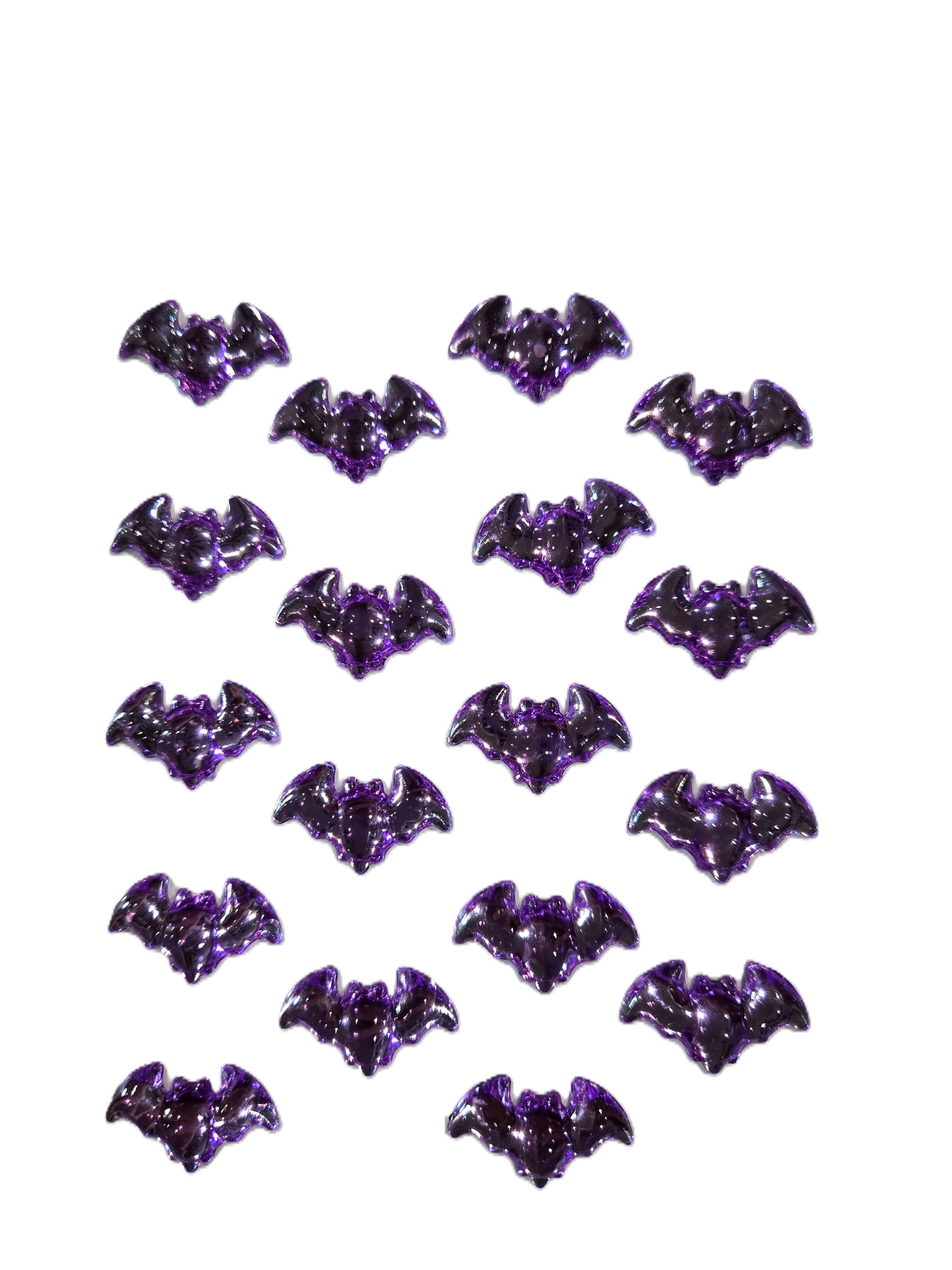 Halloween Bats Rhinestone Gem Stickers