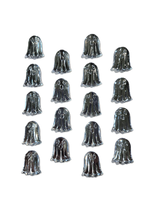 Halloween Clear Ghost Gem Stickers