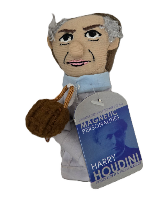 Harry Houdini Magnetic Personalities Finger Puppet