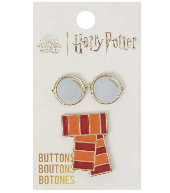 Harry Potter Enamel Buttons Set