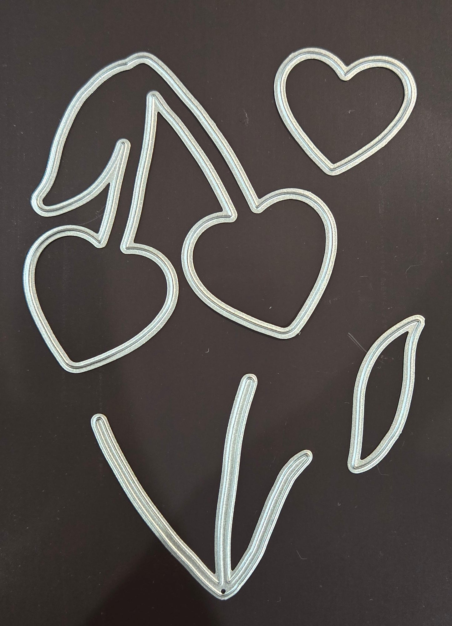 Heart Cherries Die Set