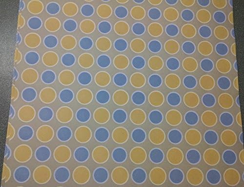 Heidi Grace Baby Boy Flocked Polka Dot Paper