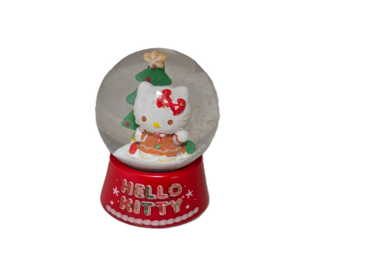 Hello Kitty Mini Holiday Snow Globe