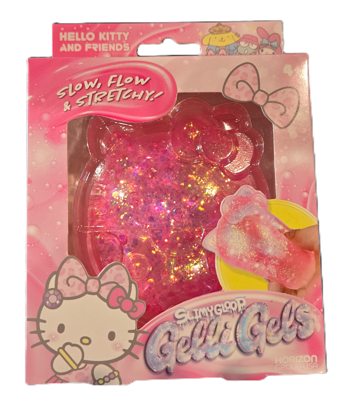 Hello Kitty Pink Slimy Goop Gelli Gels