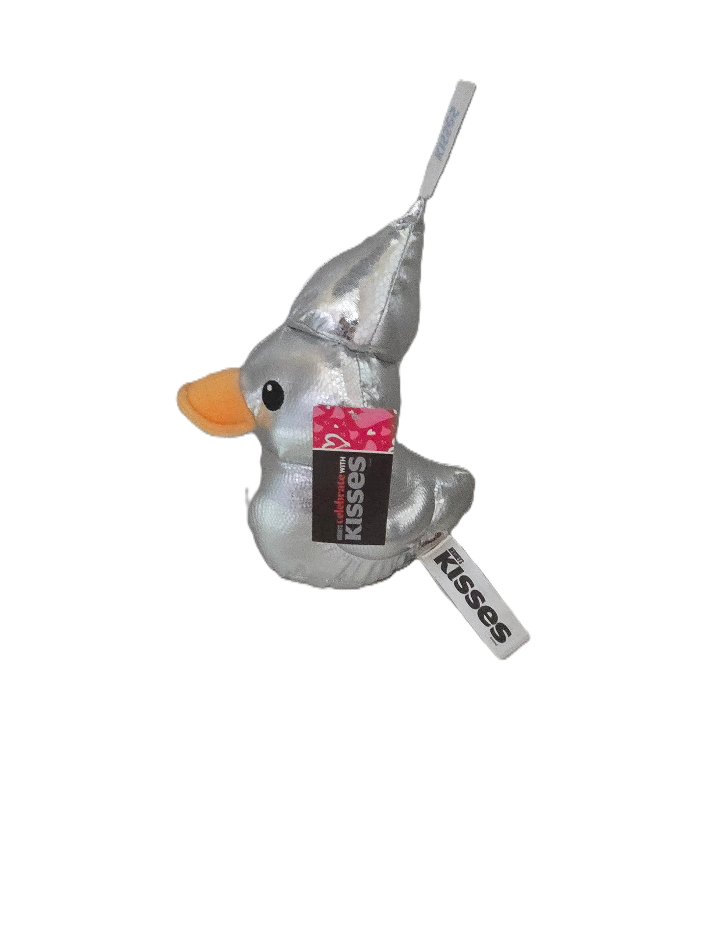 Hershey Kiss Duck Plush Silver