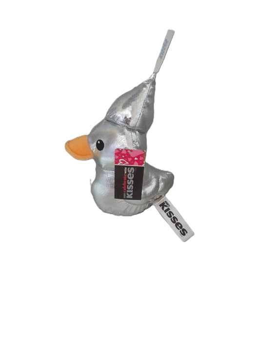 Hershey Kiss Duck Plush Silver