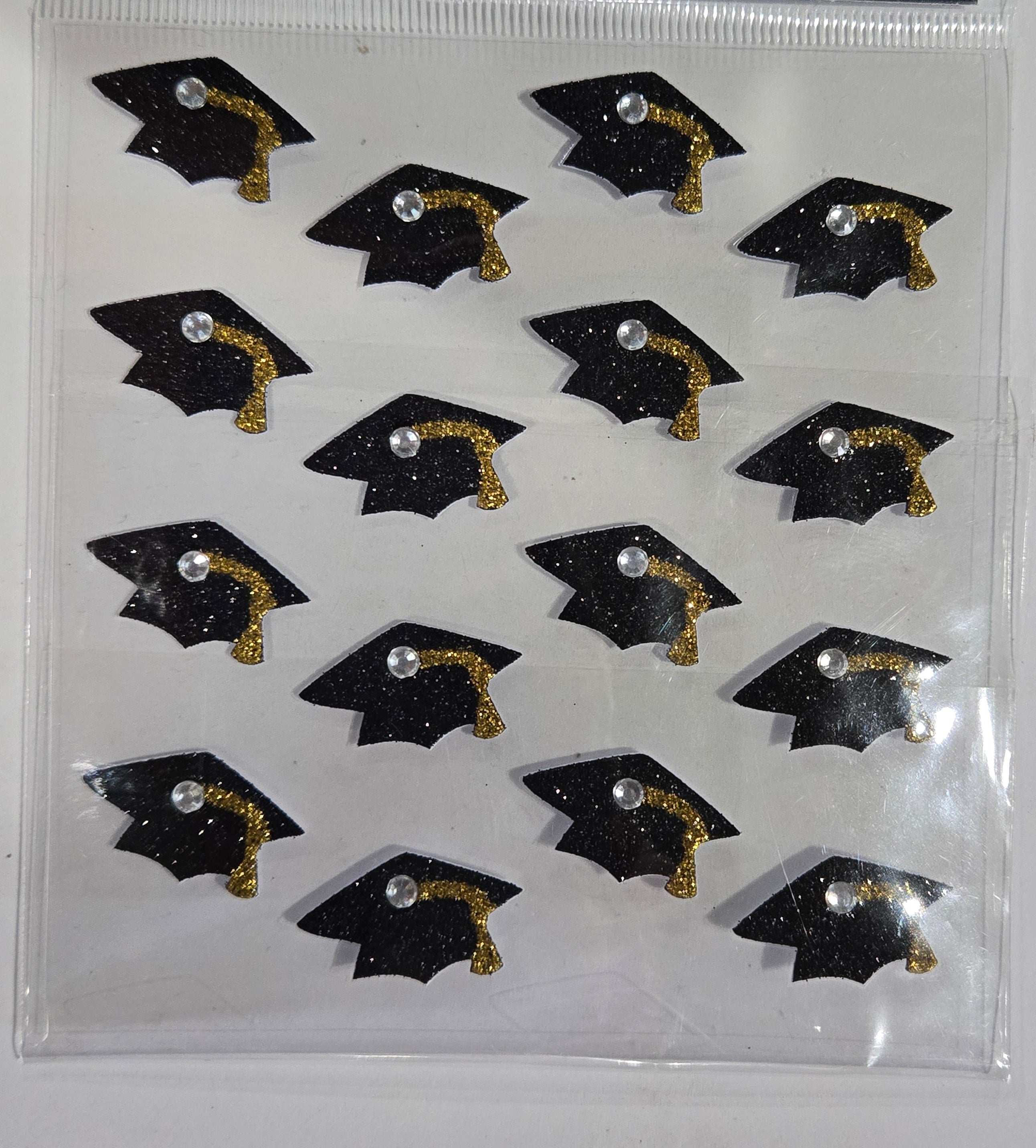 Graduated Ring Sticker Graduation Rhinestone Gemstone Stickers Set - 16 Pieces – Country Croppers