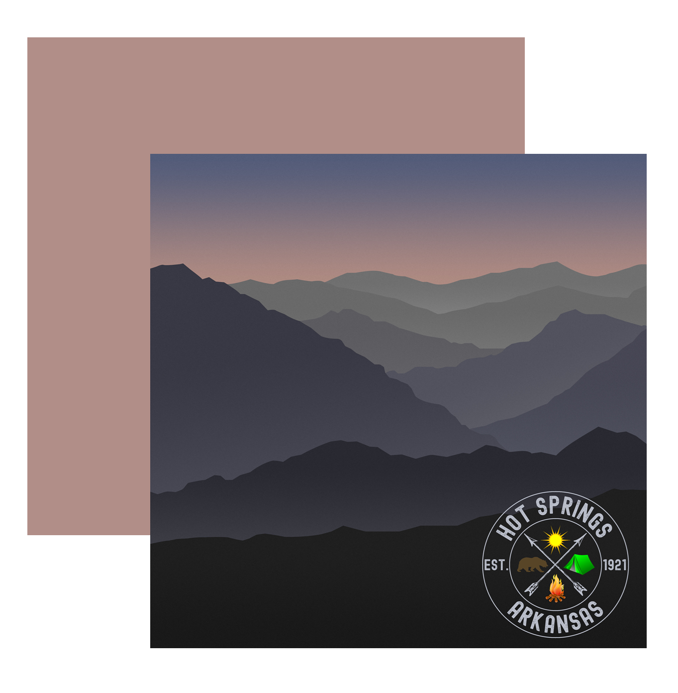 Hot Springs Arkansas - 12X12 Scrapbook Papers – Country Croppers