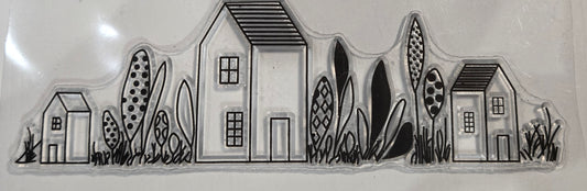 House Border Stamp