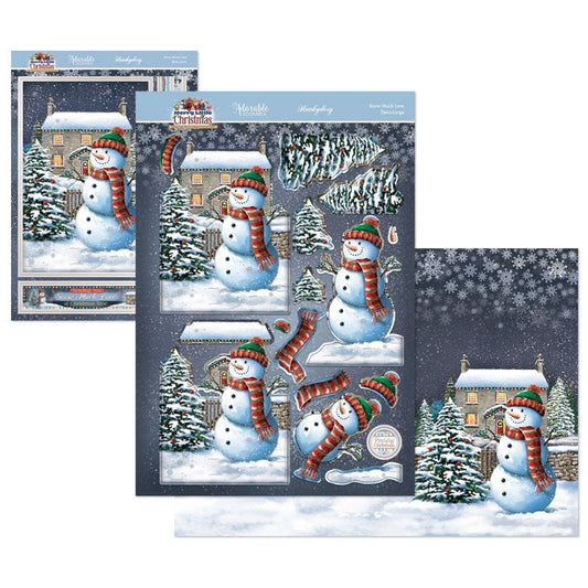 HunkyDory A Merry Little Christmas Snow Much Love Deco Large Set