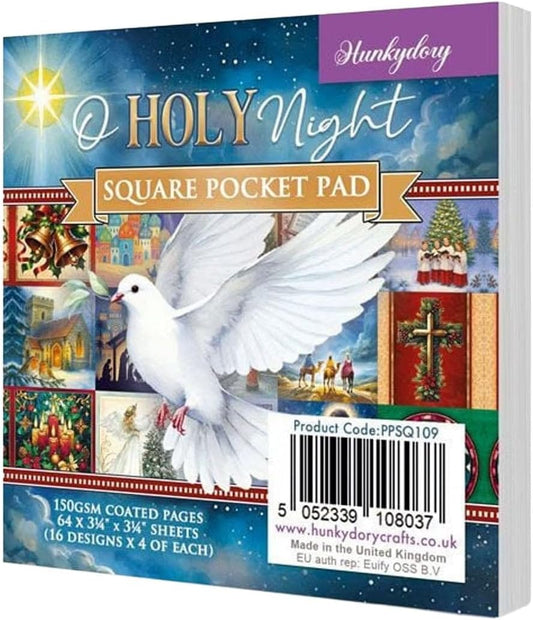 Hunkydory O Holy Night Square Pocket Pad
