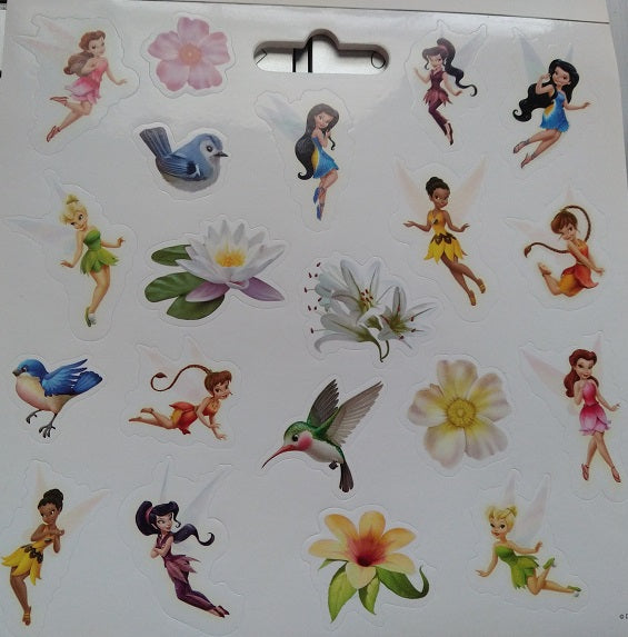 Disney Fairies Mini Stickerland Pad - 6 page