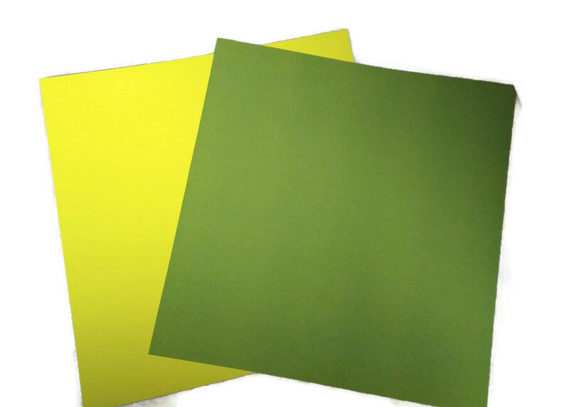 Green Printed Cardstock Paper