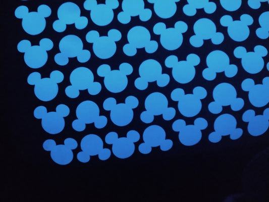 Mickey Mouse Glow in the Dark Sticker Decals