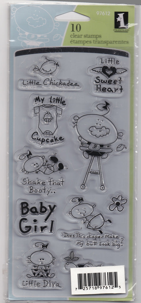 Inkadinkado Little Cupcake Stamps