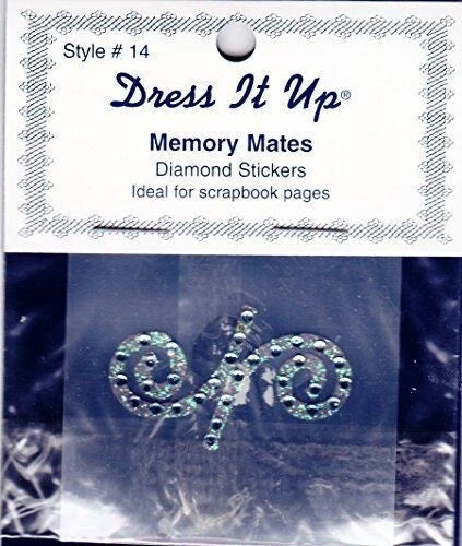 Gemstone Rhinestones Diamond Stickers - Style #14