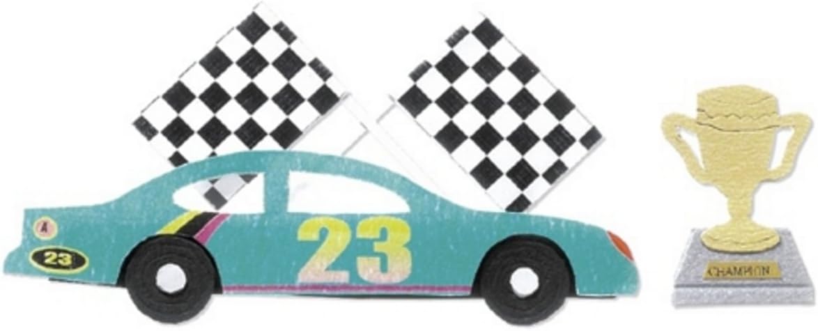 Stock Car Racing Sticker by Jolees – Country Croppers