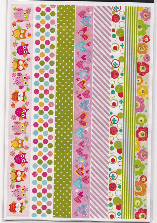 Border Sticker Strips