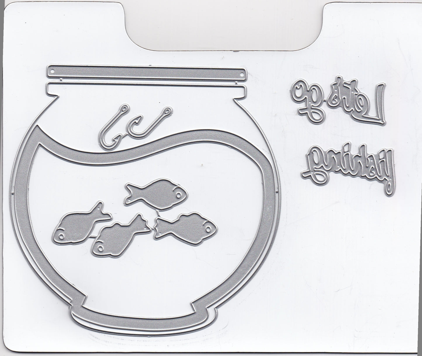Lets Go Fishing Metal Cutting Dies Set
