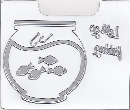Lets Go Fishing Metal Cutting Dies Set