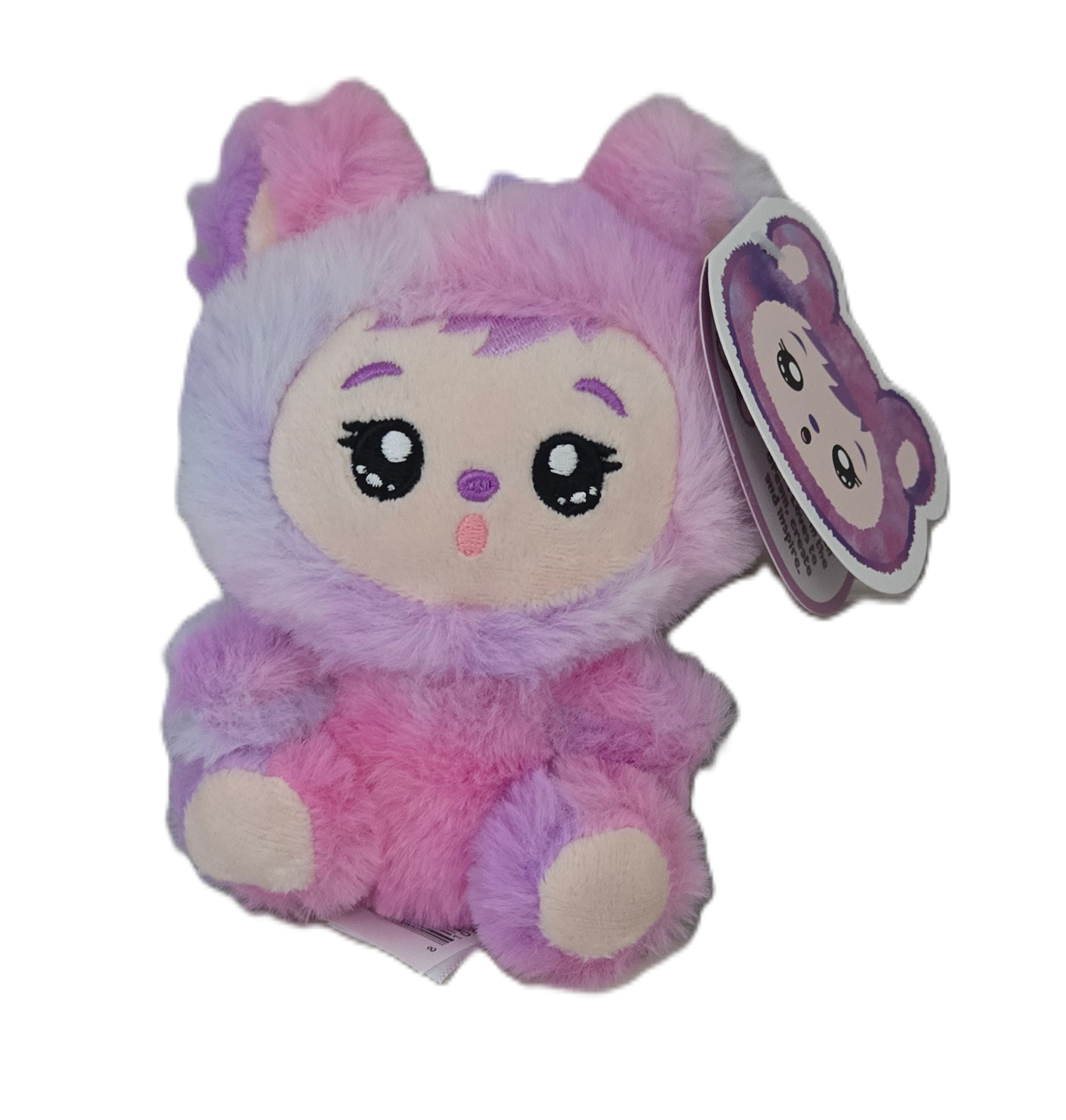 Tye Dye Pink Lababies Plush ClipOn