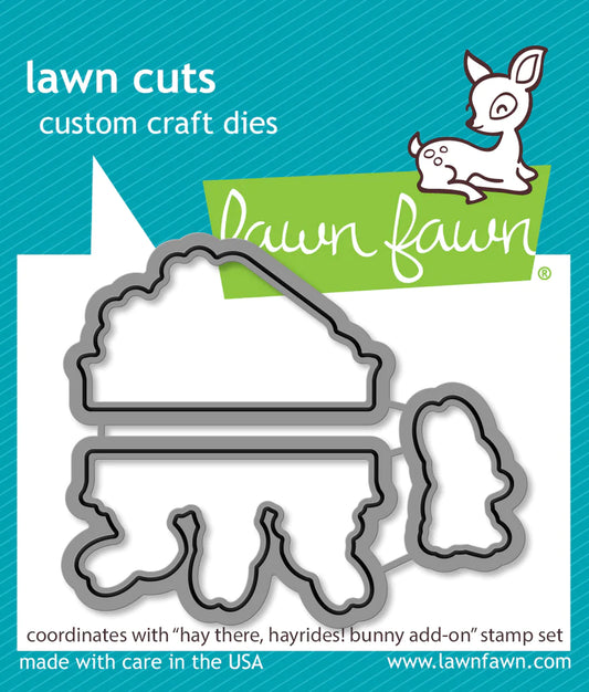 Lawn Fawn Hay There Bunny Add on Dies