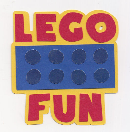 Lego Fun Paper Piecing Title