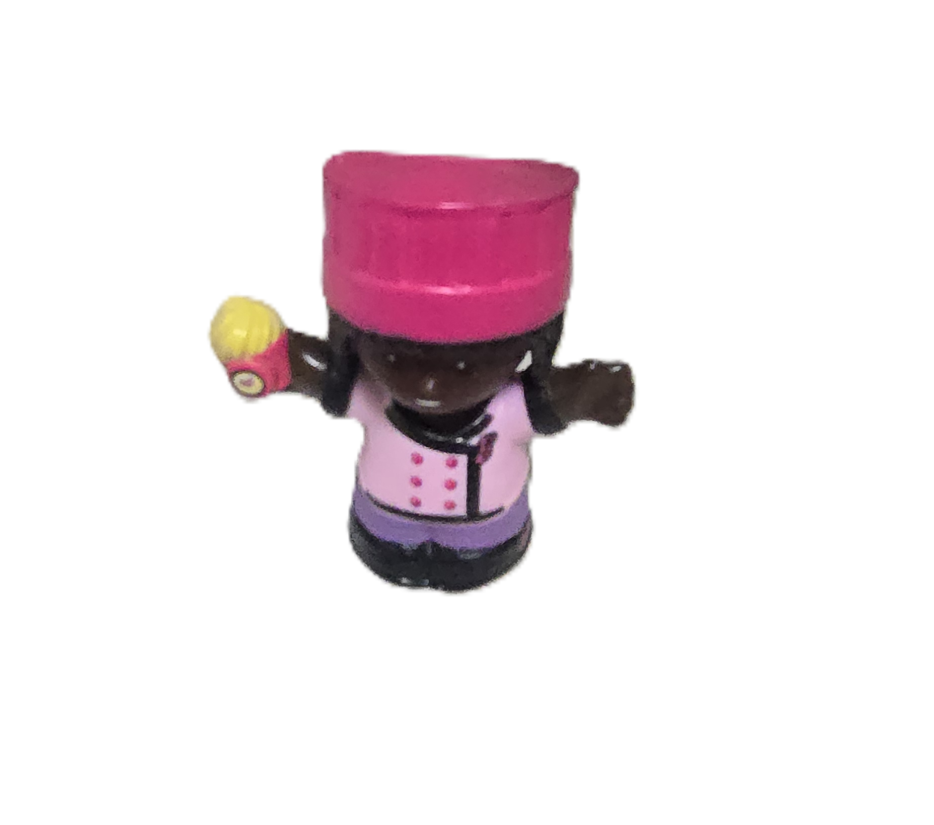 Little People Barbie African American Baker Chef Figure