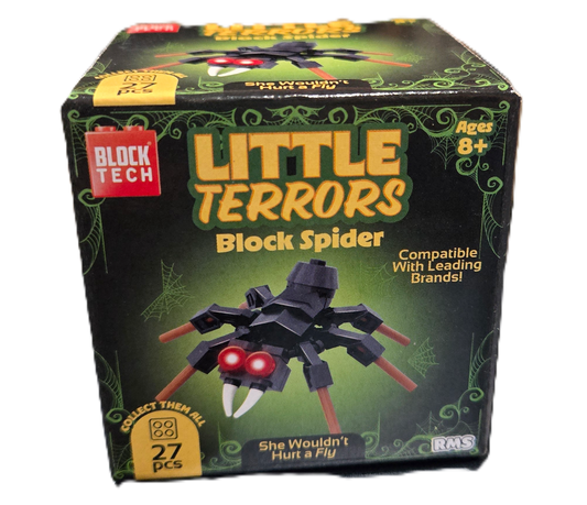 Black Spider Building Block Set