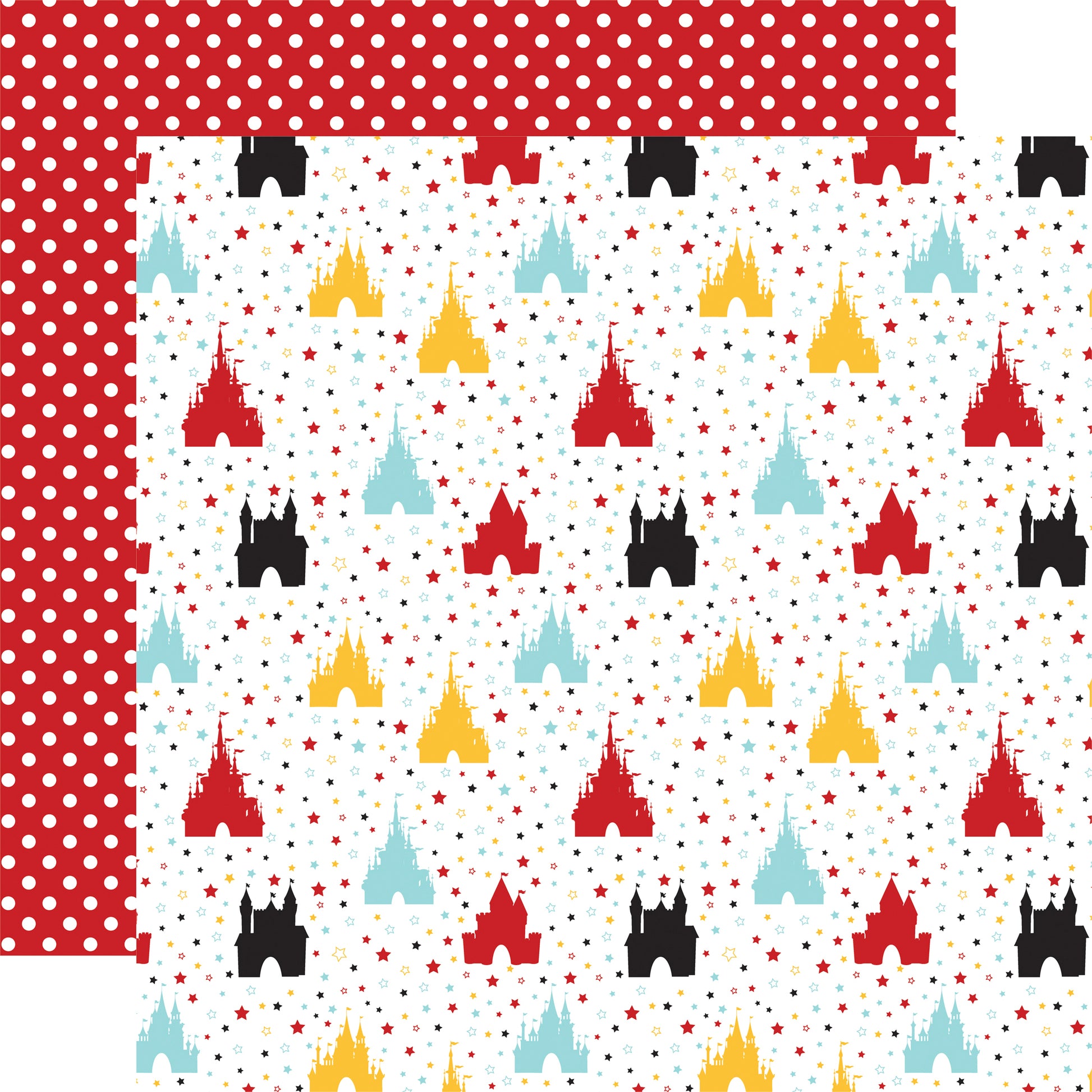 Magical Adventure 2 Happiest Place Scrapbook paper