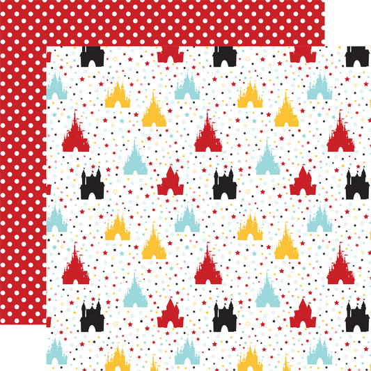 Magical Adventure 2 Happiest Place Scrapbook paper