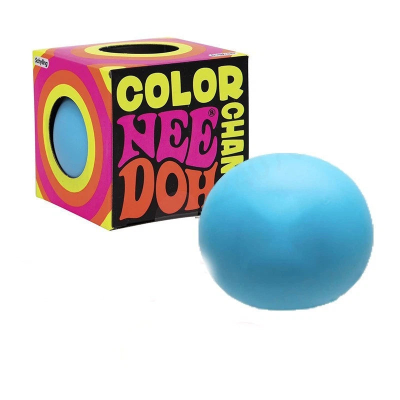 Needoh Color Change Ball Blue Pink
