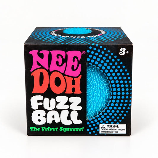 Needoh Fuzz Ball Blue