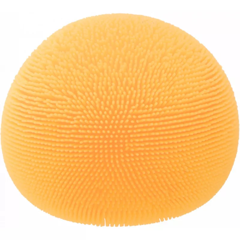 Needoh Fuzz Ball Velvet Squeeze - Orange