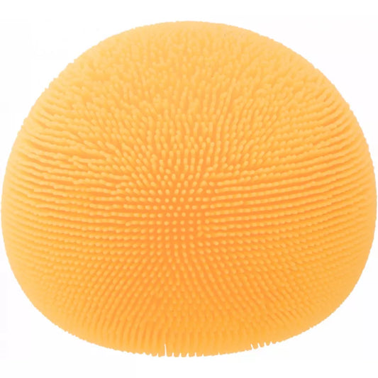 Needoh Fuzz Ball Velvet Squeeze - Orange