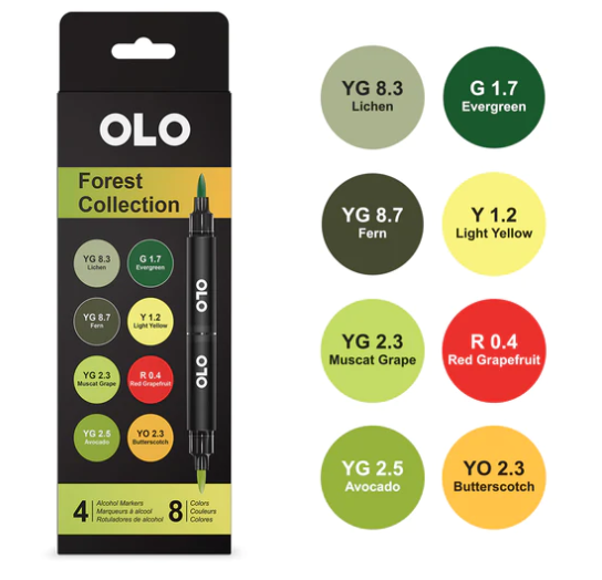 Forest OLO Alcohol Markers
