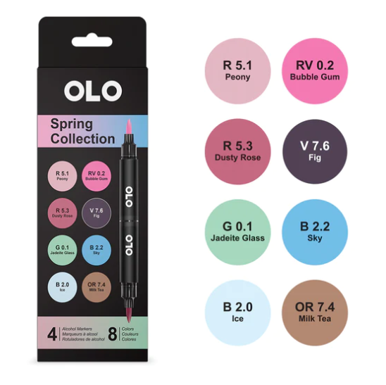 OLO Alcohol Markers Spring Collection