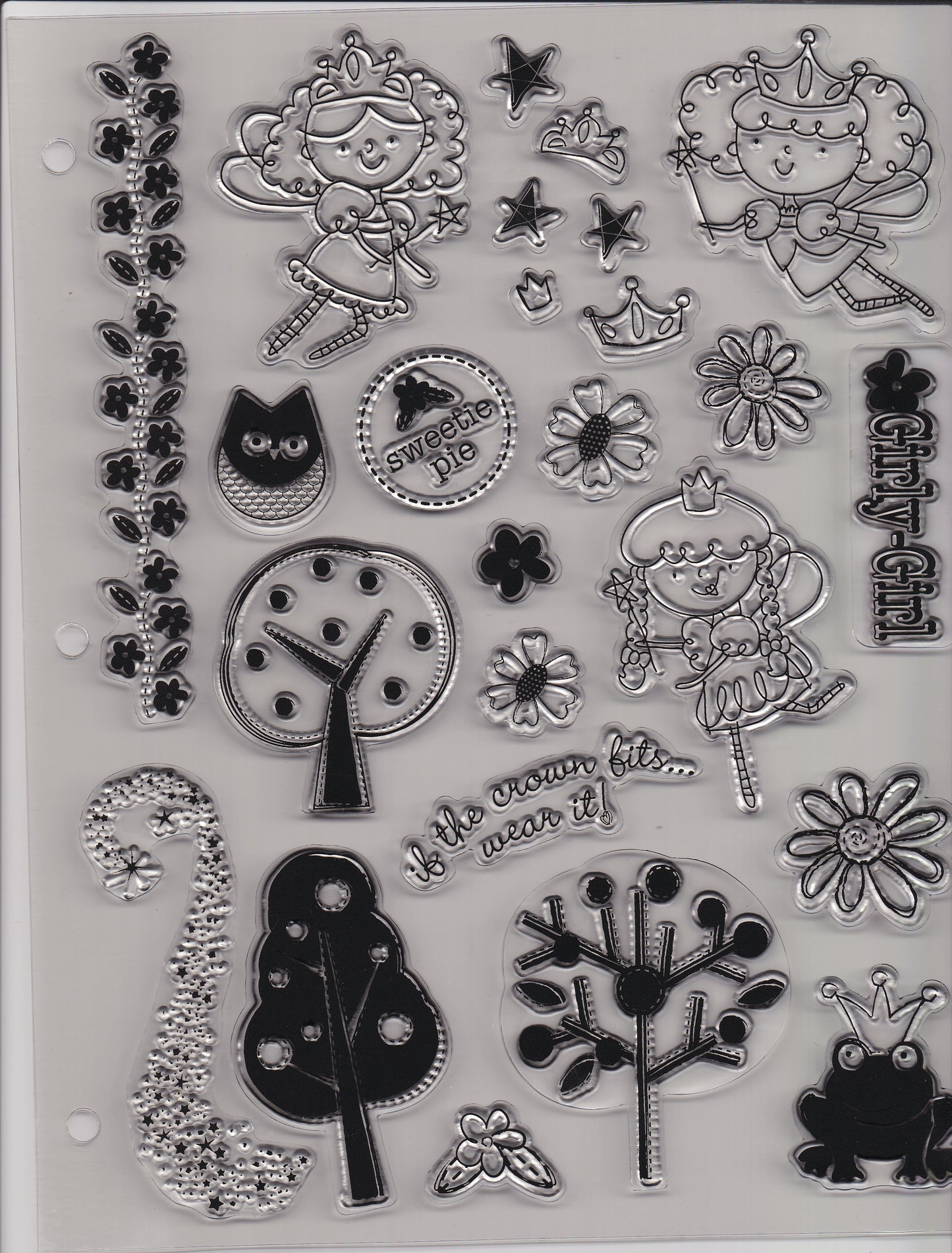 Frolicing Fairies Clear Stamps