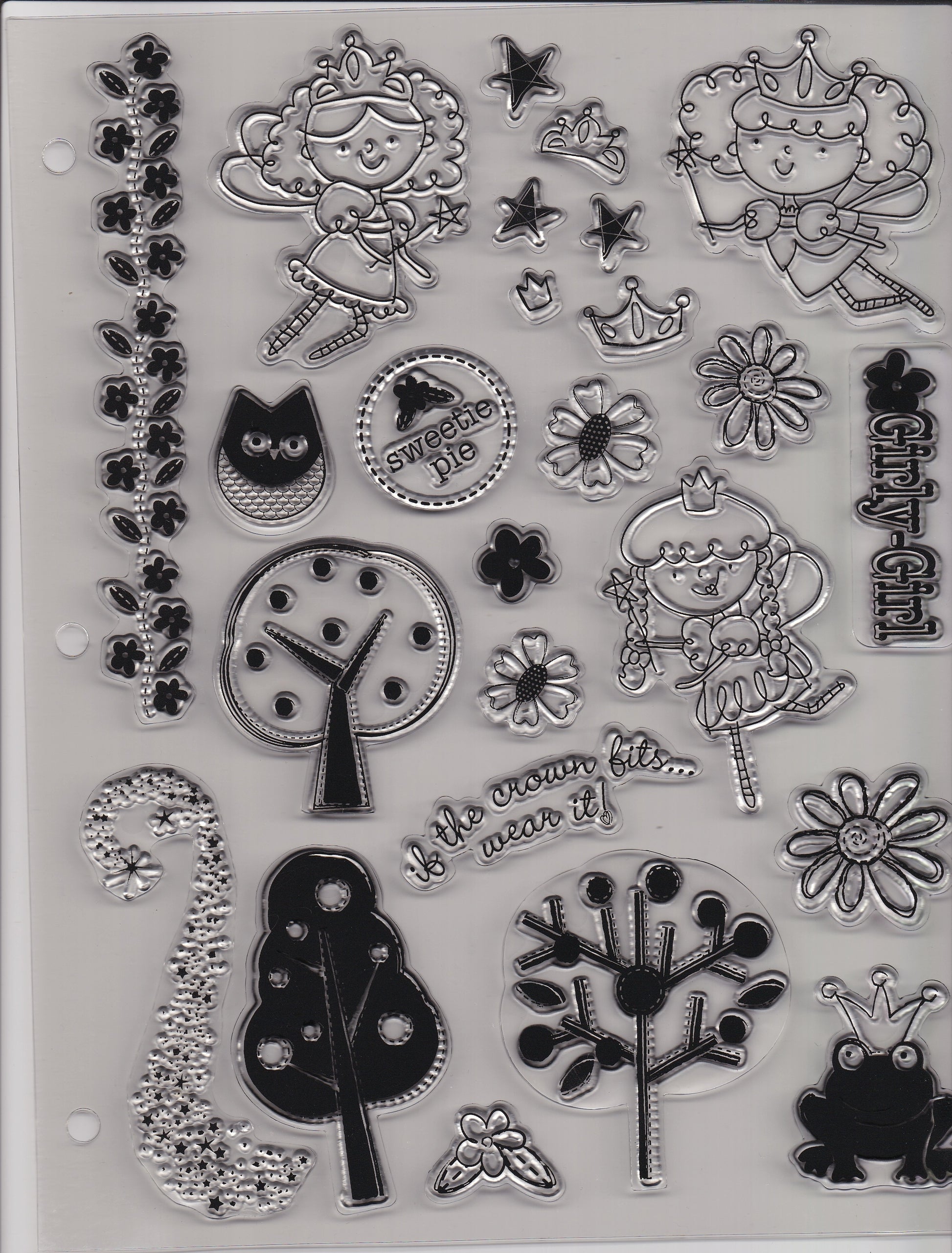 Frolicing Fairies Clear Stamps